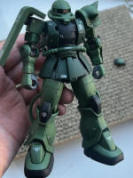 Modelo De Armadura Zaku Ms-06f Battle Damaged 1/144 Weimei WM Hg Figura De Acción De Plástico Para Juegos Y Coleccionistas - details 7