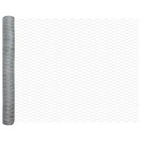 vidaXL Valla Hexagonal Acero galvanizado Acero 10000 x 0.06 x 140 cm - details 3