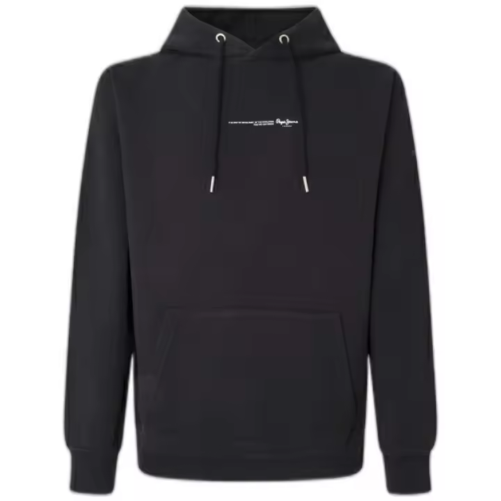 Sudadera con Capucha Pepe Jeans Davide para niños en color negro - 1