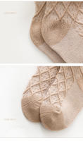 Calcetines Largos De Encaje Para Bebés Y Niñas Recién Nacidos Con Flor Cotton Suave Para Otoño Primavera Adecuados Para 0-5 Años - details 9
