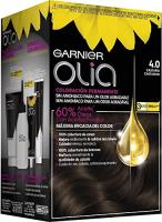 Garnier Olia Coloración Permanente Sin Amoniaco para Un Olor Agradable Con Aceites Florales de Origen Natural - Castaño 4.0 - details 0