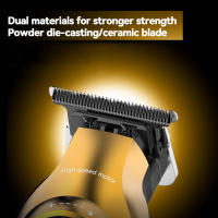 Cortador De Pelo Eléctrico Kemei KM1677 Para Hombres Con Base De Carga Máquina De Corte Profesional De Pelo Incluye 5 Piezas De Tamaño Diferente Tiempo De Carga Rápida Y Batería Duradera - details 4