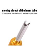 Herramienta De Reparación Universal Para Válvula De A/C De Automóvil 1 Pieza Llave De Aleación De Aluminio Doble Final - details 4