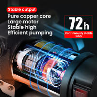 Bomba de transferencia de combustible de 12V/24V/220V para queroseno diésel, bomba autocebante de 990W, detener automáticamente el dispensador de combustible de bomba de aceite eléctrica - details 4