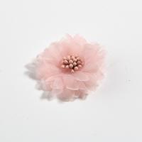 10PCS Flores Artificiales De Tela 4CM 1.5" Para Vestido Boda Bouquet Joyería Accesorios Broche Producción Ropa Hecho En China Zhejiang - details 5