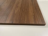 OFICIT Mesa de Oficina Madera Nogal Estructura Gris Plata Modern - details 2