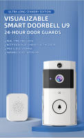 Timbre inalámbrico with HD video Y protector solar contra la llama-Tiempo de espera-ultralargo-Intercomunicador with Change de Voz-Cámara de Vigilancia - details 2