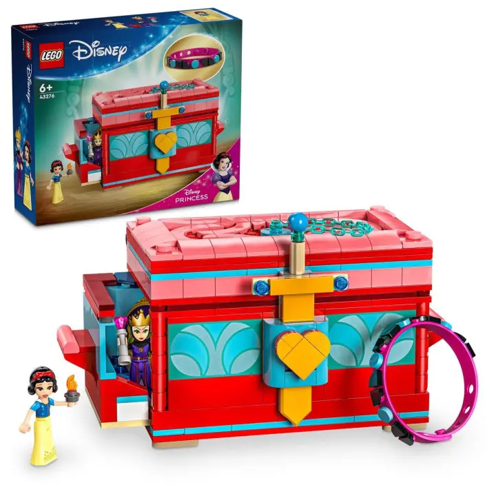 LEGO® | Disney Joyero de Blancanieves Juguete de construcción infantil con una pulsera 43276 - 1