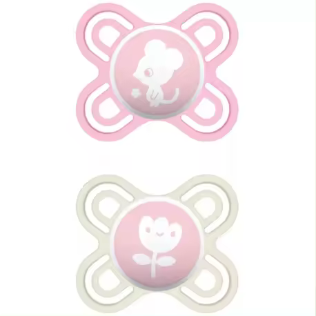 MAM PERFECT START CHUPETE SILICONA  ROSA 0-2 MESES - 1