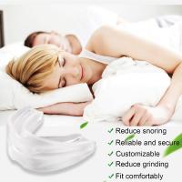 4pcs/Box Mandíbula Antisnore Transparente Material De Silicona 2 Regulares + 2 Grandes Previene El Engruesido Y Reduce El Ronquido - details 1