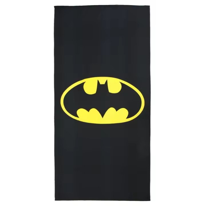 Toalla Batman Negro con Motivo Estampado 180x90 Cm Unisex - 1