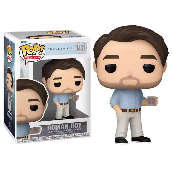 FUNKO POP! SUCCESSION – ROMAN ROY, 75657, Nº1431, TIENDA CON LICENCIA OFICIAL - 1