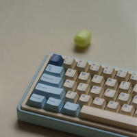 155 Keycaps Tema Yogurt Cherry Profile PBT DYE SUB Para Teclado Mecánico MX Switch Custom Code Split ISO Accesorios De Teclado - details 1