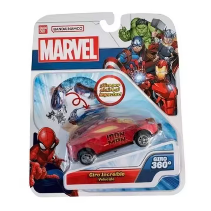 Marvel Coche Flip Cars Giros Increíbles Ironman AR79203 - 1