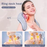BIT Masajeador de Cuello y Hombros, Masajeador de cuello con calor, masajeador cervical, Masaje Shiatsu Inalámbrica para el Cuello y la espalda para para Relajación de Fatiga el Hogar y la Oficina - details 2