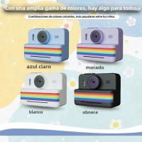Cámara Instantánea Portátil Para Fotografía Mini Impresora HD 2.8 Pulgadas Vídeo Digital Juguete Regalo Con Batería De 1500mAh - details 0