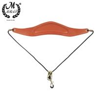 Correa De Hombro Para Saxofón M MBAT Ajustable En Cuero Con Hebilla De Gancho Y Cierre Reductor De Carga Para Todas Las Tipos De Saxofón - details 10