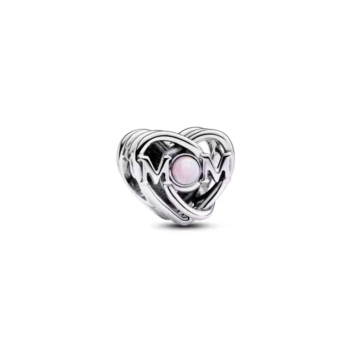 Charm Pandora plata Filigrana Corazón y Madre 793233C01 - 1