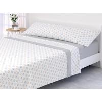 Mercatienda.es Sábanas Térmicas de Pirineo 120g - Modelo Circulos Gris. - details 5