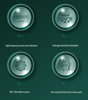 Dispositivo De Belleza Multifuncional 3 En 1 Masajeador Facial Lifting EMS Rejuvenecimiento De Piel Tensión Anti-Edad Masajeador De Cuello Y Ojos - details 3