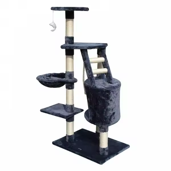 Sinu Cat Tree Gris 55*40*120* - 1