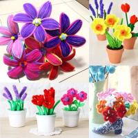 100 PCS De Barra Giratoria De Chenillo Y Acero Para Manualidades DIY Juguetes De Tubo Creativos Materiales Hechos a Mano - details 19