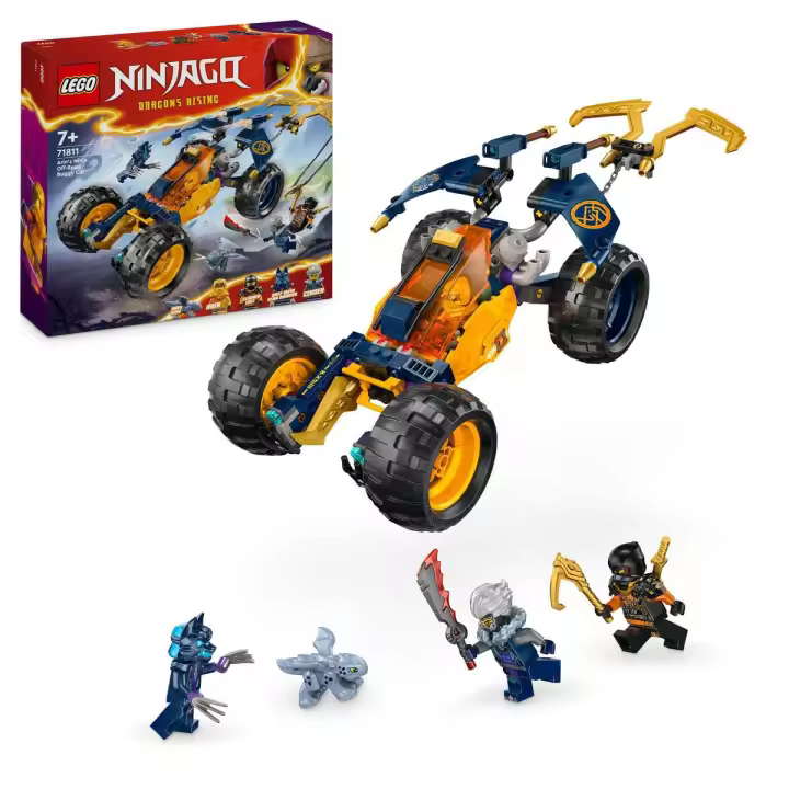 LEGO 71811 NINJAGO Buggy Todoterreno Ninja de Arin Set de juguetes de aventura - 1
