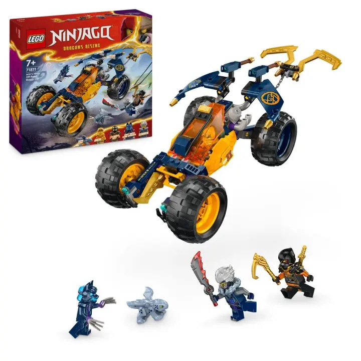 LEGO 71811 NINJAGO Buggy Todoterreno Ninja de Arin Set de juguetes de aventura - 1