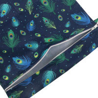Bolsa De Baño Para Bebé 30x40cm Reutilizable Y Lavable Impermeable Para Viajes Y Natación Almacenamiento De Artículos Infantiles Con Cierre De Cremallera - details 1
