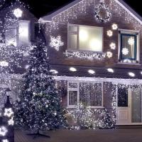 Luces De Navidad Impermeables 5M Guirnalda De Puerta a Puerta Para Exterior Decoración De Jardín Y Pasadizos Longitud Variable 0.4-0.6m - details 18