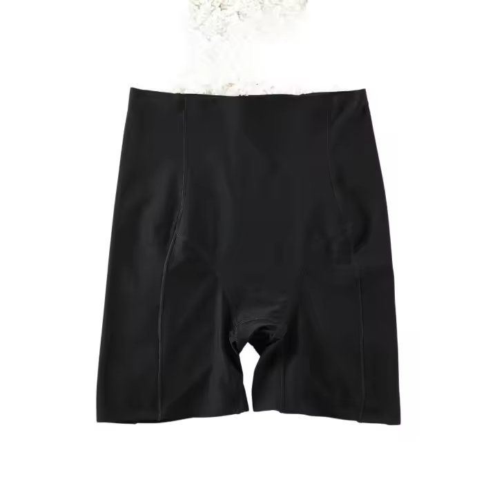 Trendyol Black Abdominal-Leg Slimming Effect Plus Size Short Tights Corset Tbbaw25Dk00003 - 1