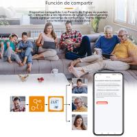 Sensor De Temperatura Y Humedad Inteligente ZigBee Tuya Con Pantalla LCD Iluminada Compatible Con Google Assistant Necesita Hub Tuya Zigbee - details 10