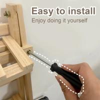 Estante De Almacenamiento Para Escritorio De Madera 2 Capas Plegable Organizador De Papelería Para Dormitorio Y Sala De Estar - details 3