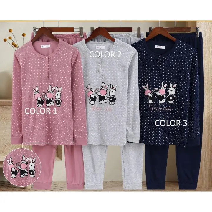 pijama mujer algodon - 1