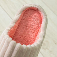 Zapatillas De Casa Para Hombres Y Mujeres Invierno Calientes De Peluche Algodón Con Tacón Alto Suela EVA Zapatos Unisex - details 15