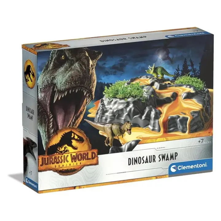 Lago de los dinosaurios Dinosaur Swamp Science&Play 19206 CLEMENTONI - 1