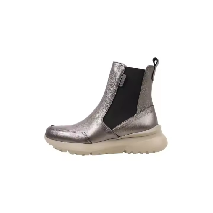 Hispanitas POLINESIA-I23 Botines Planos Mujer Plateado - 1