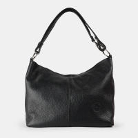 1990s Bolso de hombro para mujer de piel con bandolera extensible - details 1
