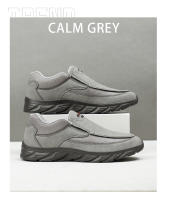 Zapatos De Lona Para Hombre Tenis Cómodos Para Caminar Moda Negocios Slip on Casual Confort Para Conducción - details 3