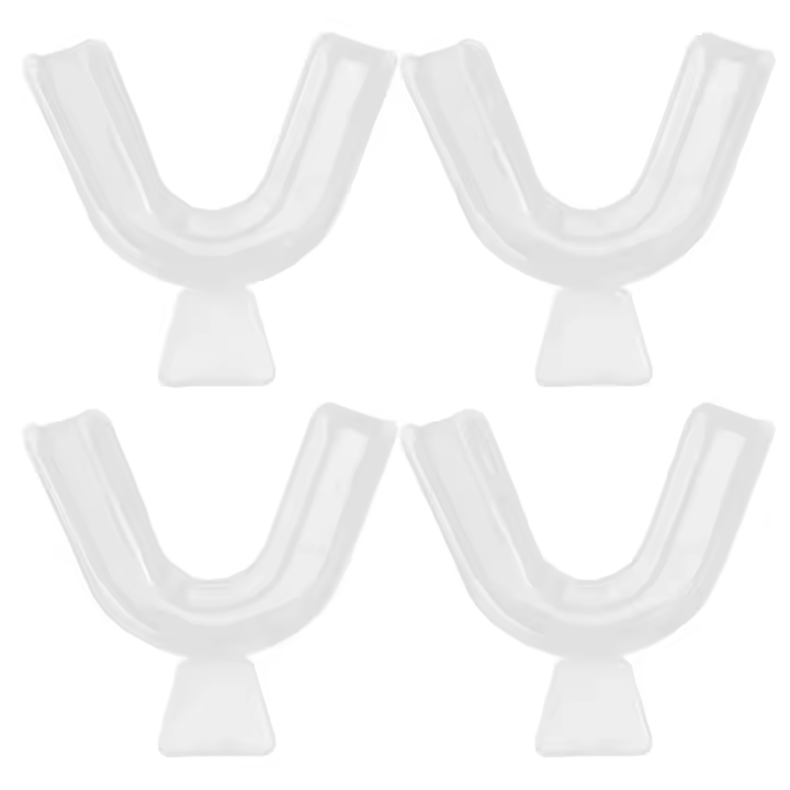 Juego De Protección Dental Ortodóntica Suave Farulete Protector De Dientes Antisnore Y Blanqueador De Dientes Guardia De Bocata Material EVA Para Adolescentes Y Adultos - 1