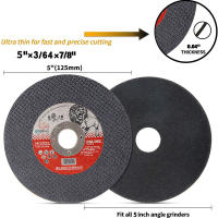 Discos De Corte Para Metal 125mm 5" Para Amoladora Angular Corte De Acero Inoxidable Hierro PVC Hojas De Sierra Circular 5-25pcs - details 2