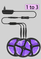 Tira De Luz LED UV DC 12V 5M 385-400nm Luz Negra 2835 SMD Lámpara UV Flexible Para Fluorescencia De Fiesta Y Glow - details 14