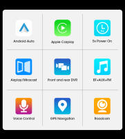 DVR De Coche Universal 11.26 Pulgadas 4K 3840x2160 Con Carplay Y Android Auto Inalámbrico BT AUX Para Pantalla De MP5 Multimedia - details 1