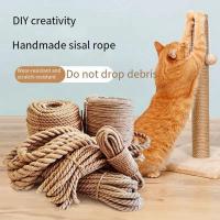 Rope De Espada De Lino Para Gatos 20/50M Plataforma De Subida Resistente a La Caída De Restos De Cuerda Adecuada Para Árboles De Gatos - details 9