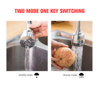 Adaptador De Grifo De Cocina Universal 2/3 Modos Rotación 360 Grados Filtro Extensión Ahorro De Agua Rojo Plástico Gadgets De Cocina - details 3