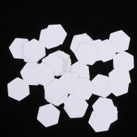 100PCS Plantillas Hexagonales Para Patchwork Y Costura DIY Herramientas Para El Arte De La Costura Tamaños Variados Para Mujeres Y Hombres Material De Poliéster Y Papel - details 7