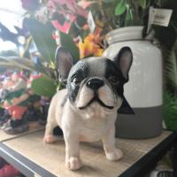 LILI HOME 🐶 Figuras de Perros de 🐾 Bulldog Inglés, 🐾 Bulldog Francés, 🐾 Dachshund (Salchicha) y 🐾 Jack Russell Terrier. Fabricadas en resina de alta calidad, resistente a golpes y al desgaste. 22 x 12 x 17 cm aproximadamente - details 4