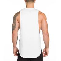 Chaleco Transpirable Para Hombre Color Sólido Verano Estilo Casual Cuello Redondo Absorbente De Humedad T-Shirt Deportiva - details 15