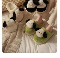 Nuevos Pantuflas De Hombre Para Interior Antideslizantes Invierno 2024 Suaves Y Cálidas Con Diseño De Oso De Peluche Pantuflas Casuales De Algodón Para Dormitorio - details 9