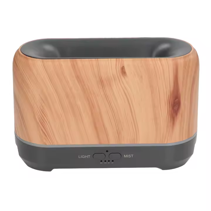 Humidificador difusor de Llama de 200ml, difusor Hueco de aromaterapia con Luz de llama, humidificador con Carga USB para el hogar y la Oficina - 1